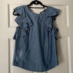 Chambray Top
